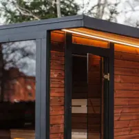Modul Sauna 240 × 250 – Thermo Wood