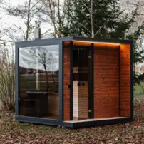 Modul Sauna 240 × 250 – Thermo Wood