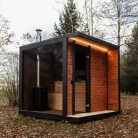 Modul Sauna 240 × 250 – Thermo Wood