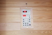 Gomera Lux Red Zeder, 151x151x198 infrasauna