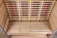 Delphi Lux Red Zeder, 149x124x200 infrasauna