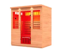 SaunaWellness™ WellPro 18 – Luxusná interiérová sauna pre komerčné aj domáce wellness