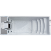 Nautilus 6, plavecký bazén s protiprúdom, 591 x 235 x 152