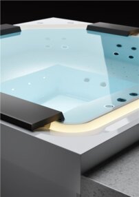 Treesse Superquarz exteriérová vírivka, 220 x 220 x 90 cm