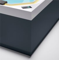 Treesse Superquarz exteriérová vírivka, 220 x 220 x 90 cm