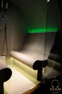 Exteriérová parná sauna Soleum