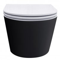 StoneArt TMS-511P  WC 52x37cm čierna/biela