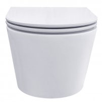 StoneArt TMS-511P  WC 52x37cm biela lesklá