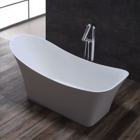 Stoneart BS-501 165x74 voľne stojaca vaňa biela lesklá