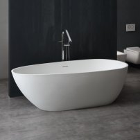Stoneart BS-505 171x85 voľne stojaca vaňa biela lesklá