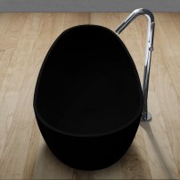 Stoneart BS-505 171x85 voľne stojaca vaňa čierna