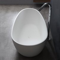 Stoneart BS-505 171x85 voľne stojaca vaňa biela lesklá
