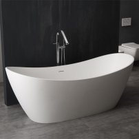 Stoneart BS-526 185x79 voľne stojaca vaňa biela lesklá