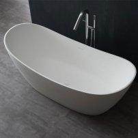 Stoneart BS-526 185x79 voľne stojaca vaňa biela matná