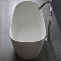 Stoneart BS-526 185x79 voľne stojaca vaňa biela lesklá