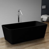 Stoneart BS-551 170x80 voľne stojaca vaňa čierna