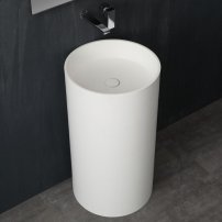 Stoneart LZ513 voľne stojace umývadlo 45cm biela lesklá