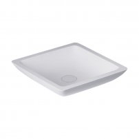 Stoneart umývadlo LC115 minerálny kompozit 38x38cm biela matná