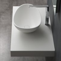 Stoneart umývadlo LC150 minerálny kompozit 60x35cm