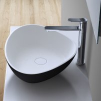 Stoneart umývadlo LC154 minerálny kompozit 56x43cm