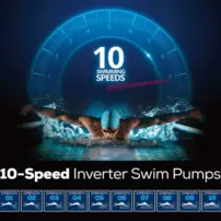 Nautilus 6, plavecký bazén s protiprúdom, 591 x 235 x 152