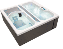 Kombinovaná horúca a studená vírivka na otužovanie  Chilly GOAT Cold Tubs Valaris