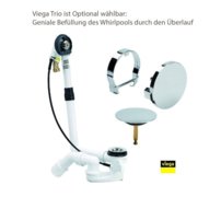 Zenpool Marlene, hydromasážna vaňa  vpravo/vľavo 160x90cm