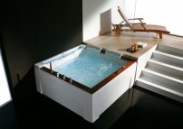 Wellgems WG-U2608 hydromasážna vaňa 1810x1810x770 mm