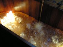 Vírivá vaňa s masážou, drevo Kambala/Smrekovec