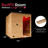 RedFit™ Room EVRY1 – Bezbariérová infračervená wellness a fitness miestnosť