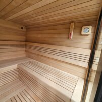 AWT THE CUBE X2 Hemlock, exteriérová sauna 225x225