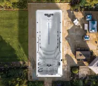 Platinum Spas Zelus plavecký bazén, 570 × 225 × 150