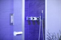 Parný sprchový panel Repabad Toronto, 208-220 x 80-150 x 26cm