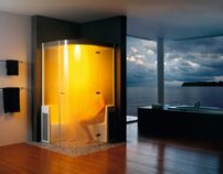 Parný sprchový panel Repabad Ventura, 190x29x6cm