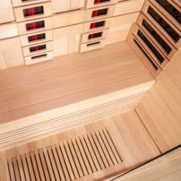 AWT infrasauna E1250B-IR Hemlock , pec Harvia TheWall 6kW, 180x110