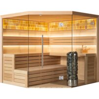 AWT E1621B Hemlock 200x200, Harvia Cilindro 9kW