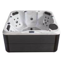 AWT outdoor hot tub IN-801 eco Sterling Silver 200x200 gray