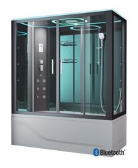 SW-616 parný sprchový box 170 x 120 x 218 cm vľavo