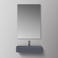 StoneArt LP6206 sivá matná, umývadlo 60x46