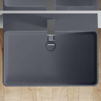 StoneArt LP6206 sivá matná, umývadlo 60x46