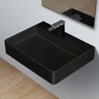 StoneArt LP6206 čierna matná, umývadlo 60x46
