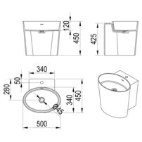 StoneArt LZ253 biela 50x45cm