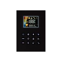 AWT DZ961F8 parný sprchový box obdĺžnik 150x90x225, čierna / pravá