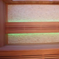 Sauna AWT E1241B 200x170, Céder, Harvia 9kW Kivi