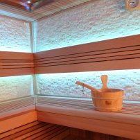 Sauna AWT E1242B Céder EOS 9kW Cubo