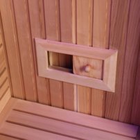 Sauna AWT E1244B, 180x150, Céder EOS 9kW Cubo