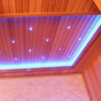 Sauna AWT E1244B, 180x150, Céder EOS 9kW Cubo