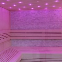 Sauna AWT B1102B topoľ  220x170, 9 kW EOS BiO-Thermat