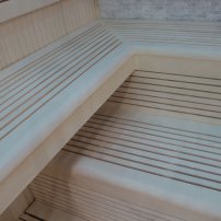 Sauna AWT B1102A topoľ 220x200, 9 kW EOS BiO-Thermat