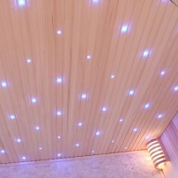 Sauna AWT B1102A topoľ 220x200, 9 kW EOS BiO-Thermat